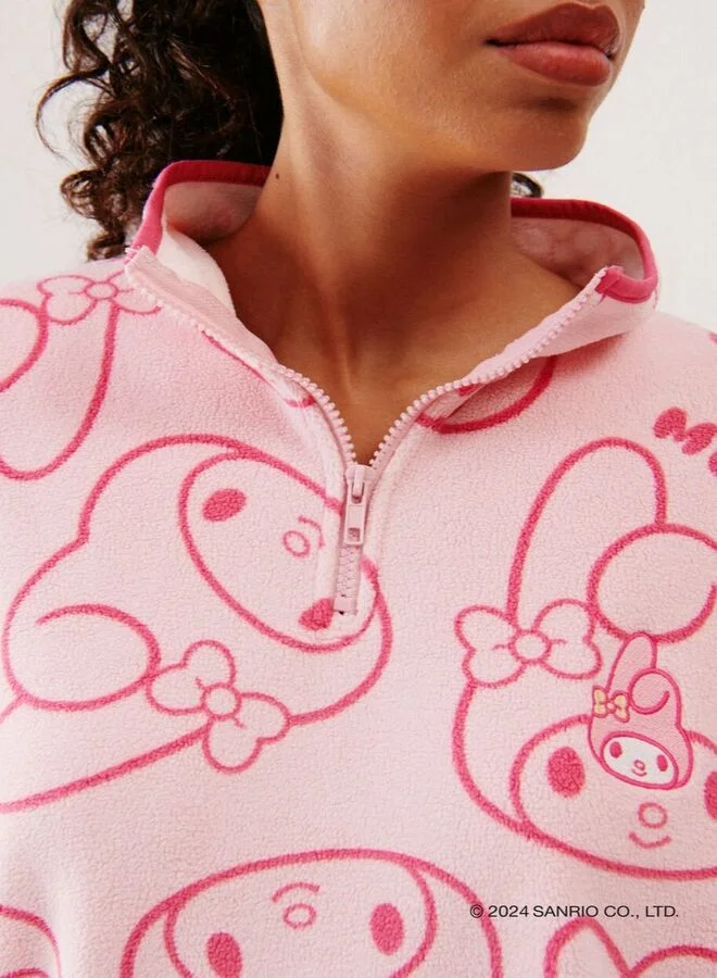 UNDIZ My melody fleece sweatshirt