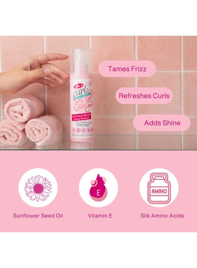 dippity-do Girls With Curls Curl Boost Spray, 6.7 Oz. - Image 2