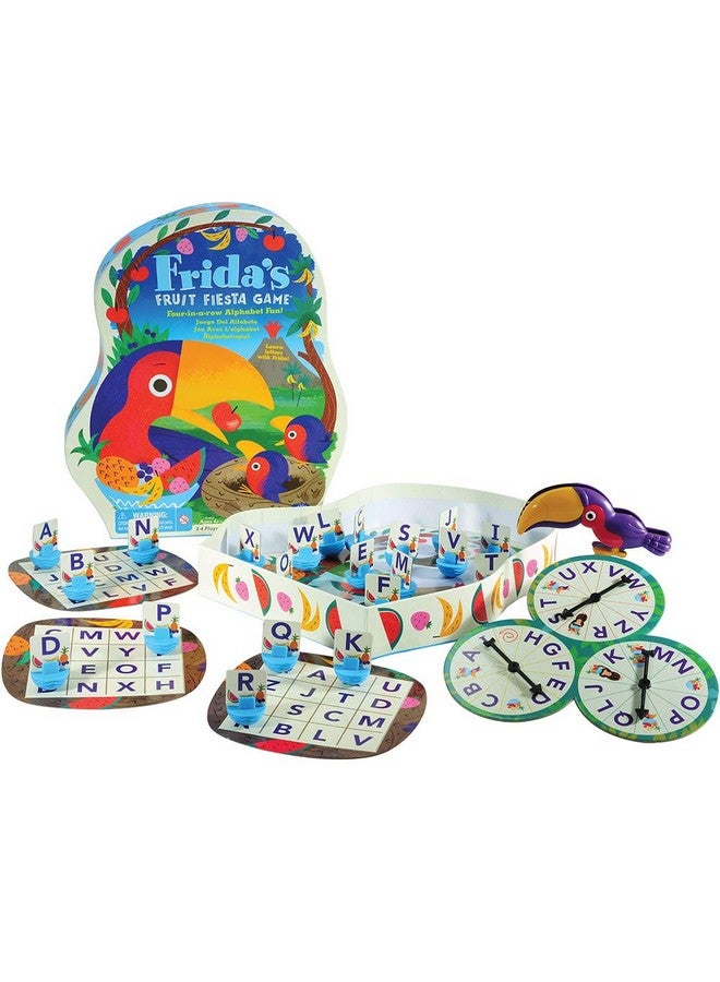 Educational Insights Frida's Fruit Fiesta Alphabet Game, Letter Recognition & Fine Motor Skills Board Game for Preschoolers & Toddlers, Up to 3 Players, Fun Family Game for Kids Ages 4+ - Image 3
