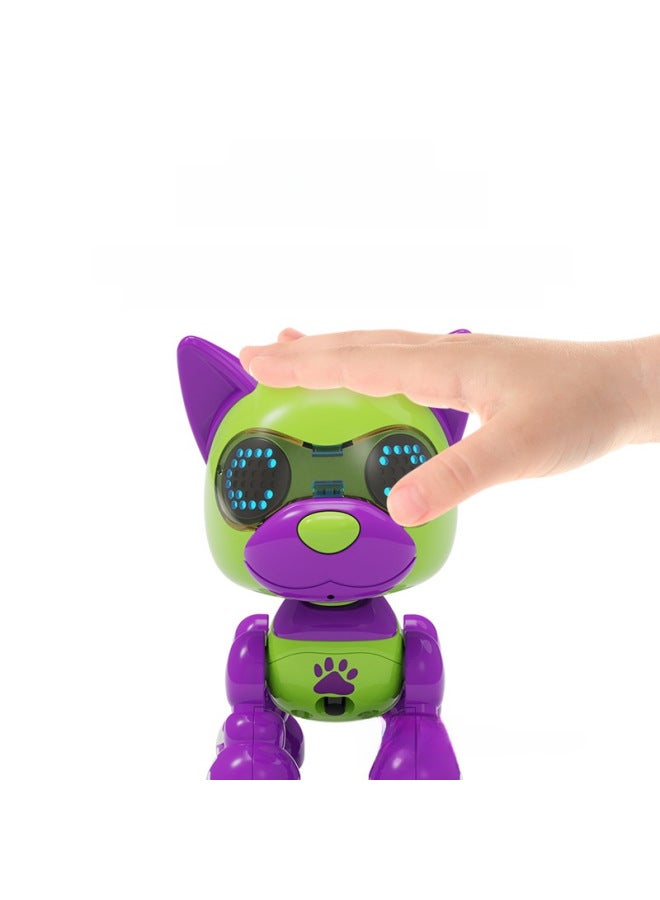 آلة ذكية للأطفال، ضوء الكلب الفجل، تعمل باللمس الكهربائي، ألعاب التعليم المبكر للحيوانات الأليفة الإلكترونية - اللون: الجرو الذكي 【Shiba Inu】】 - Image 5