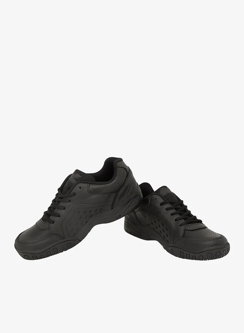 Nivia Men's White Mesh PVC School Shoes
