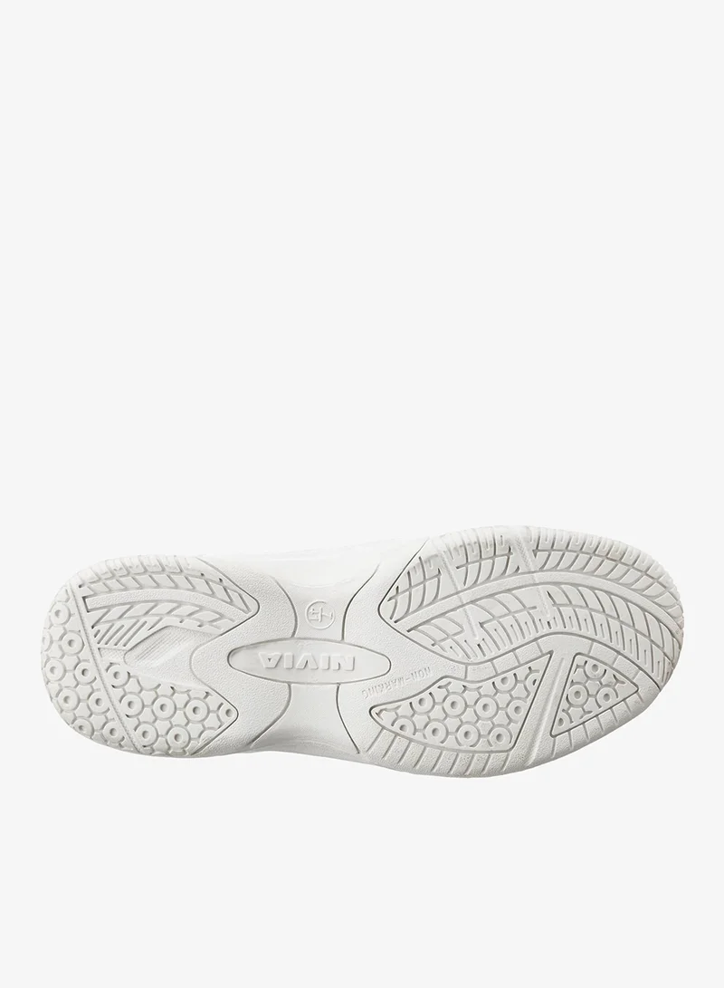 Nivia  Men's White Mesh PVC School Shoes for Men | Best Price UAE