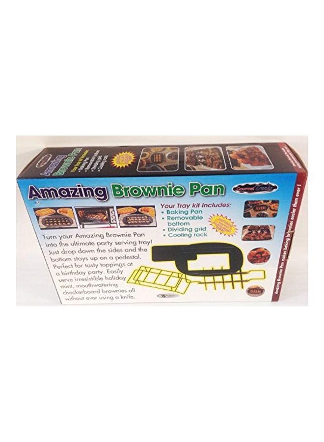 Loquat 4-Piece Magic Brownie Pan Set Black 15x9.5x4inch - Image 3