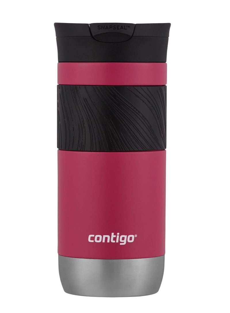 كوب السفر المعزول من كونتيغو سناپسيل، 16 أوقية، فاكهة التنين