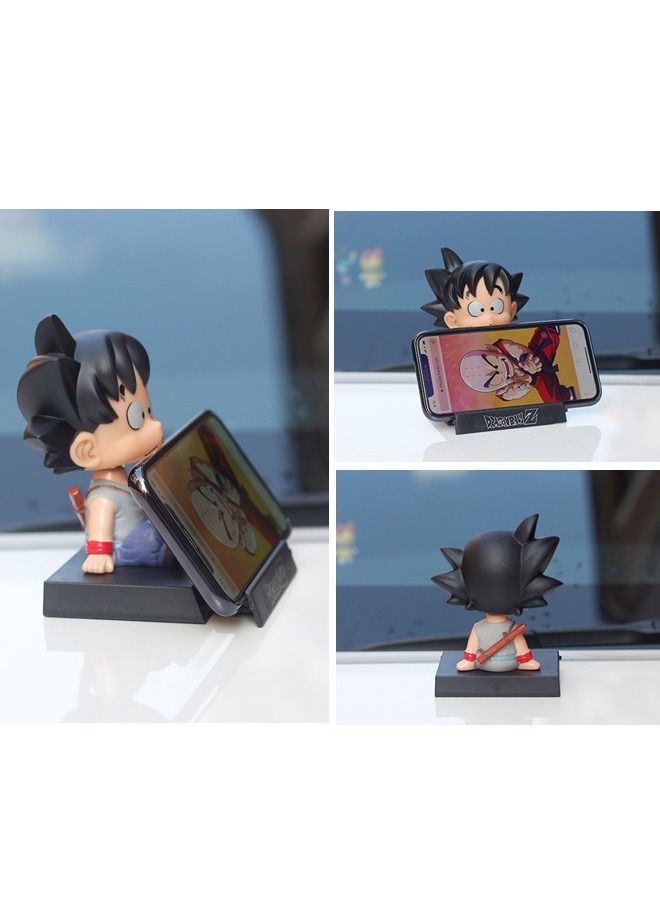 Cartoon Anime Dragon Ball Goku Premium Polyresin Bobblehead Doll Suitable For Car And Desktop Decoration  - Image 4