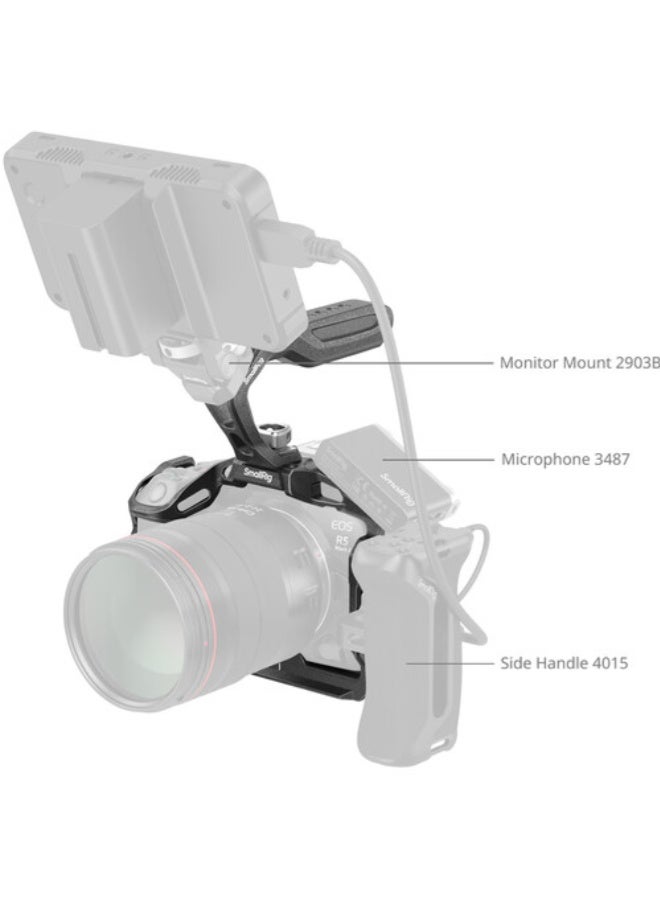 SmallRig "Black Mamba" Cage Kit for Canon EOS R5 Mark II 4976 - Image 4