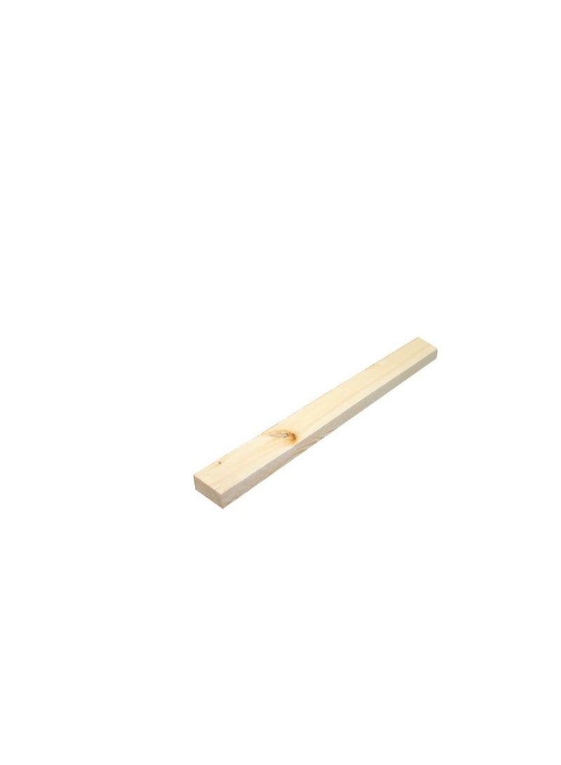 White Wood 1" X 2" X  3 FT - Image 3