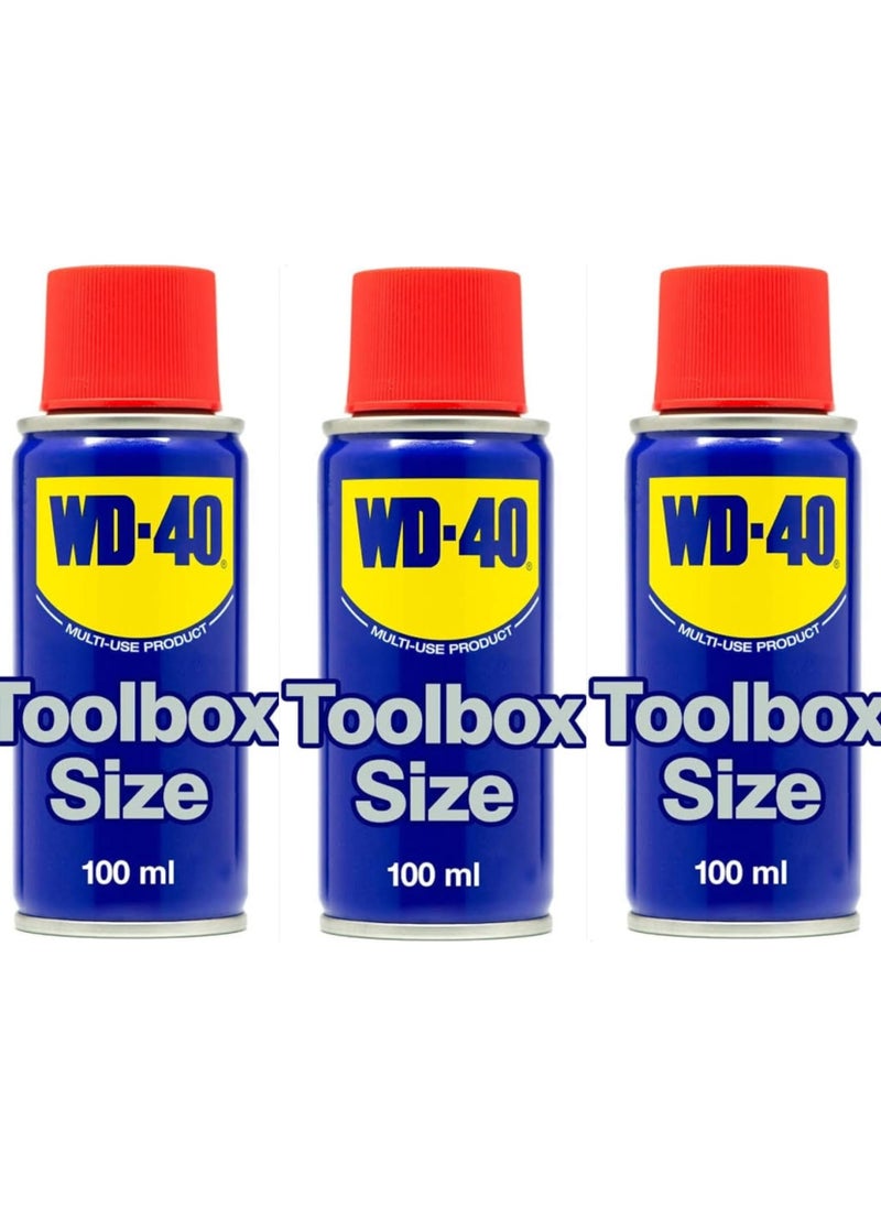 WD-40 WD-40 Multi-Purpose Rust Remover - 100ml 3pcs 