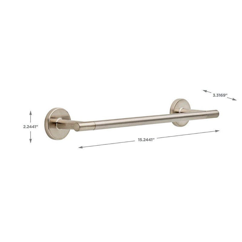 Delta Faucet 75912-SS Trinsic Wall Mounted 12"" Towel Bar in Brilliance Stainless Steel  Bath Accessories - Image 4
