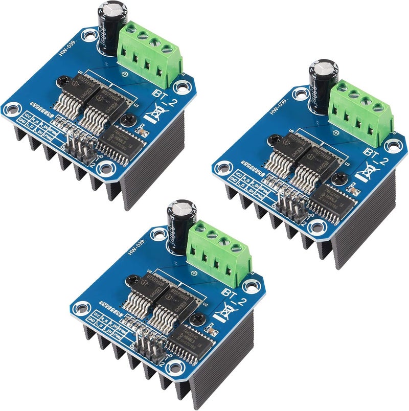 UMLIFE 3pcs BTS7960 43A High Power Motor Driver ModuleSmart Car Driver Module for Arduino Current Limit - Image 1