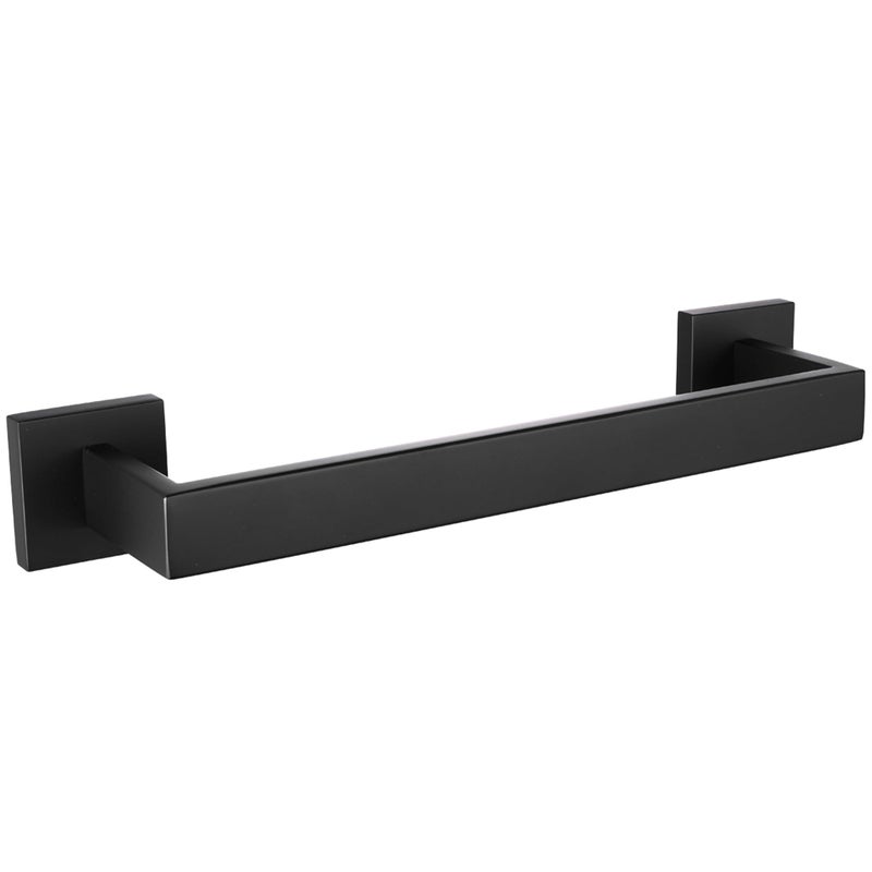 LANC 12-Inche Towel Bars for Bathroom Total Mounted Matte Black Bath Towel Ring Stainless Steel Total-14  Towel Rails for Kitchen Hand Towel Holder Racks Hanger Towel Rods  A8804MB-3P1 - Image 1