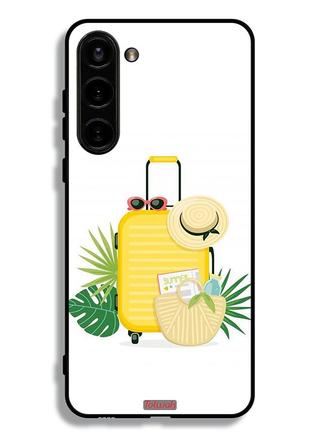 Tolwak Samsung Galaxy S23 Plus 5G Protective Case Cover Summer Digital Art - Image 3