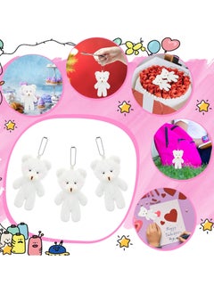 KASTWAVE Plush Bear Stuffed Animals Pendant, Mini Stuffed Tiny Bear Soft Plush Stuffed Bear Doll for Gift DIY Birthday Party Accessory Decorations 12 Pcs  - Image 3