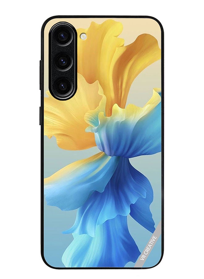 VR CREATIVE Protective Case Cover For Samsung Galaxy S23 Flower Design Multicolour - Image 1