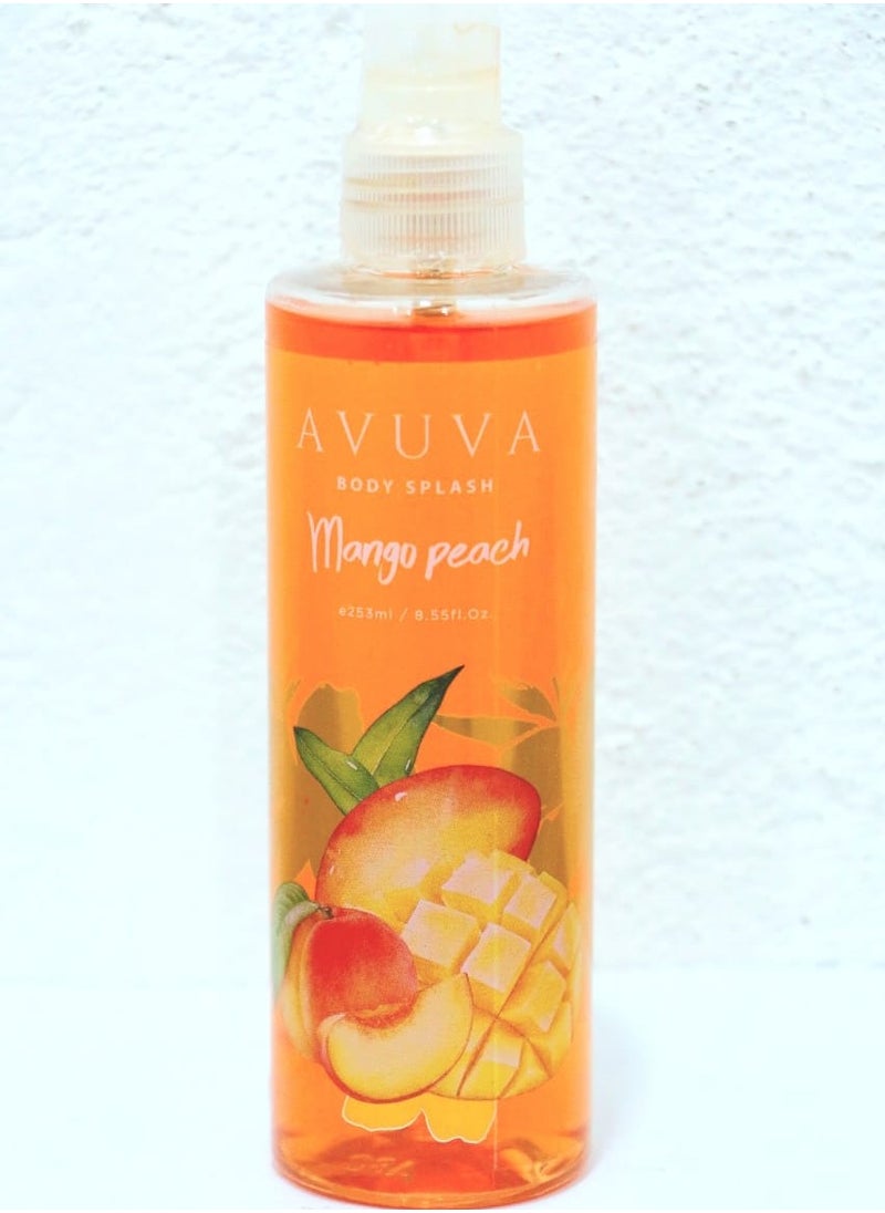 Avuva - Avuva Body Splash Mango Peach 253 Ml - Image 1