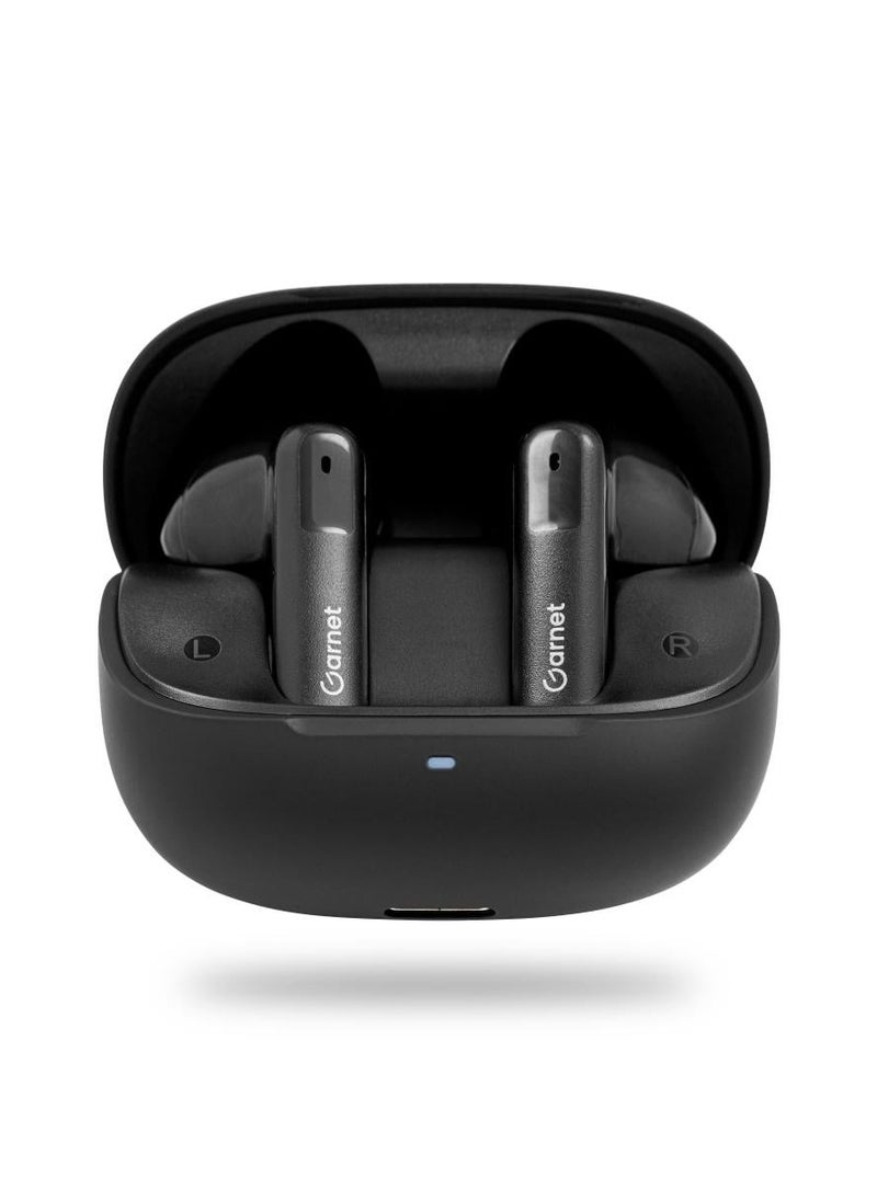 GARNET Garnet - Wireless Earbuds with up to 21 Hours of Playtime - Black  - Image 3