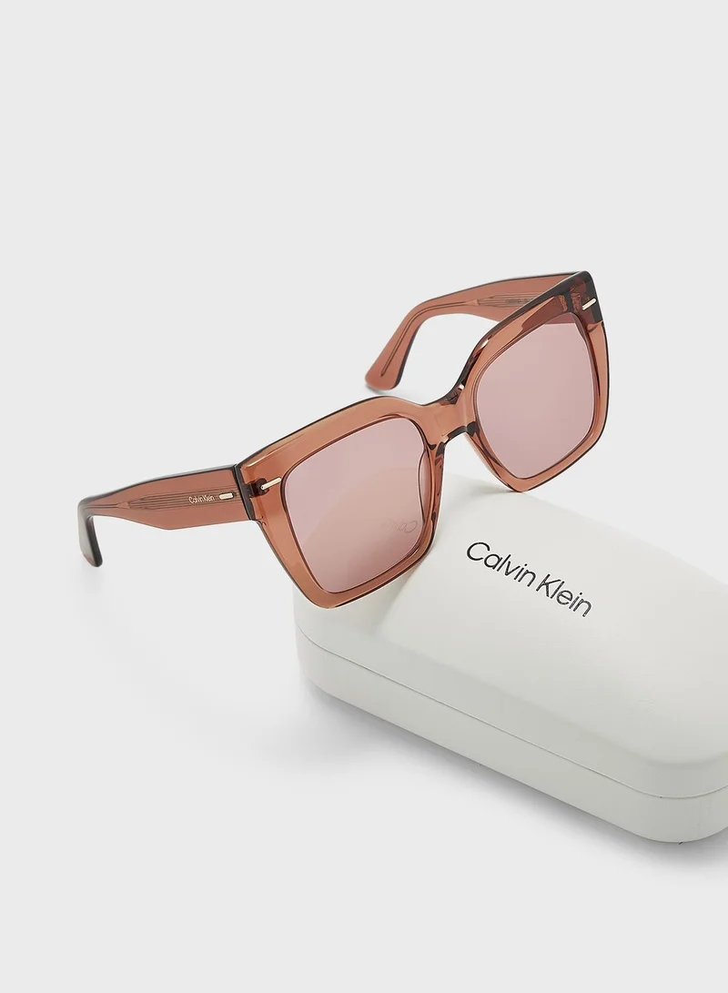 CALVIN KLEIN Modified Rectangle Sunglasses