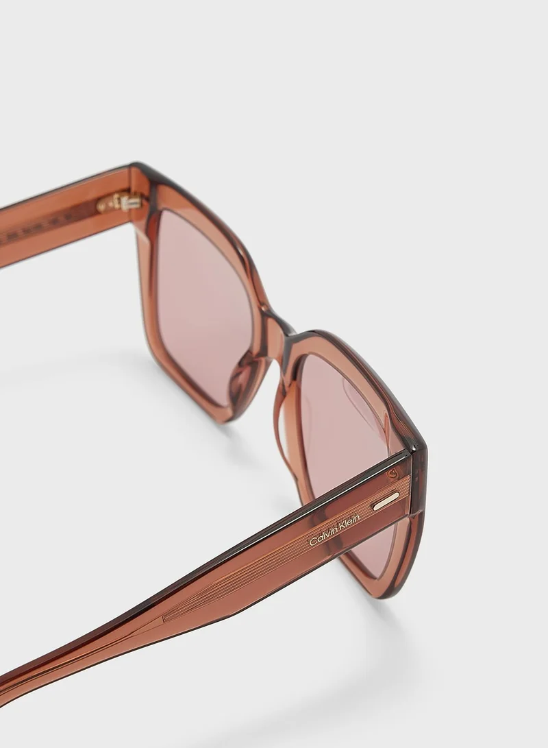 CALVIN KLEIN Modified Rectangle Sunglasses