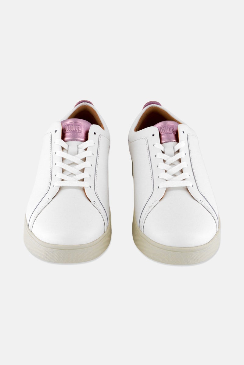 FitFlop أحذية نسائية مزودة بأربطة، بيضاء - Image 4