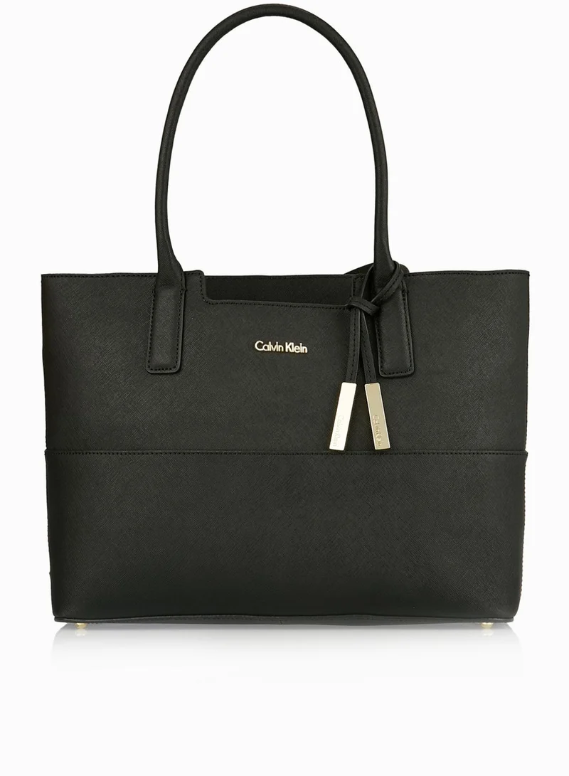 CALVIN KLEIN Key Item Saffiano Tote