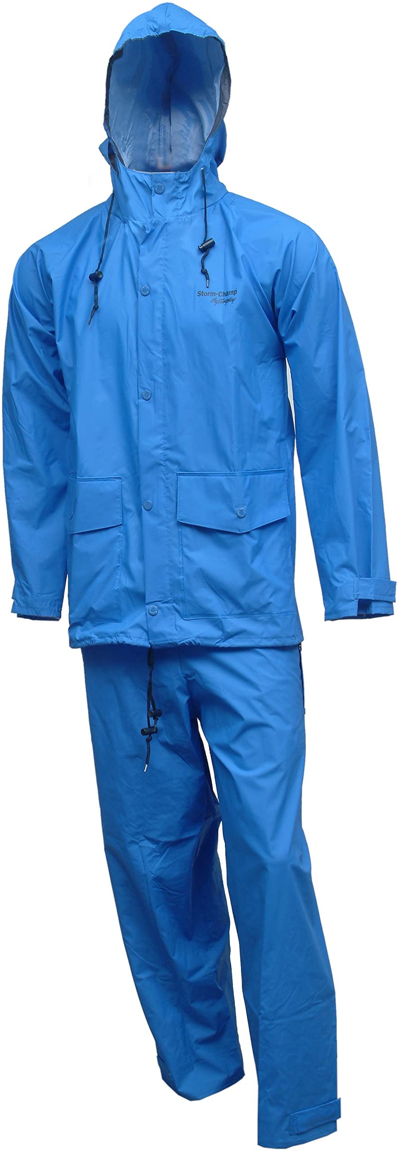 TINGLEY Rubber S66211 R.B. Storm Champ 2-Piece Rain Suit, Medium, Blue - Image 5