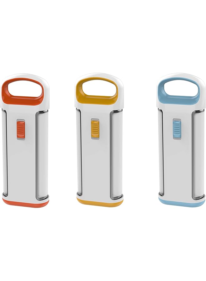 أولسنمارك فانوس LED قابل لإعادة الشحن Ome2745 مع لوحة شمسية 26 قطعة LED عالية الطاقة 4 فولت 1200 مللي أمبير بطارية حمض الرصاص محمولة خفيفة الوزن بمقبض حمل للاستخدام الداخلي والخارجي