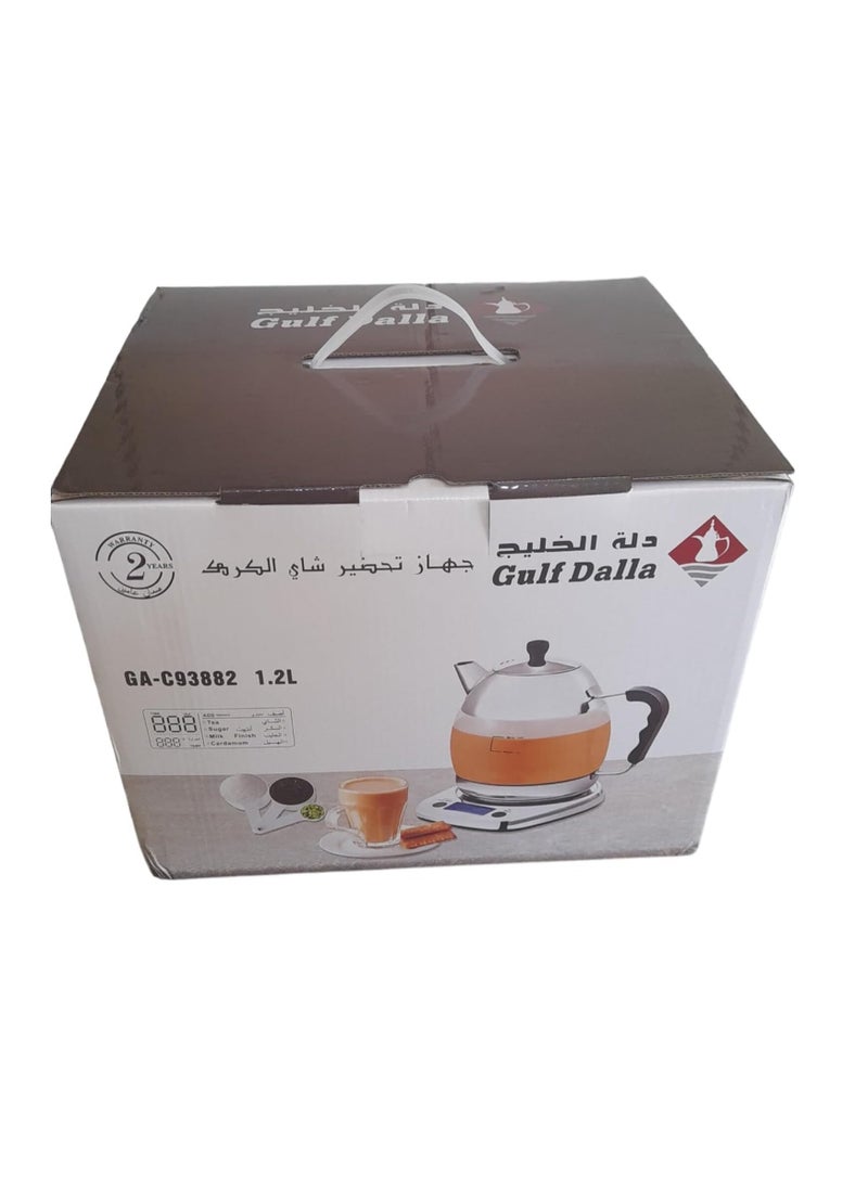 Gulf Dalla Karak Tea Maker GA-C93882 1.2 Liter Capacity 1000 Watts - Image 4