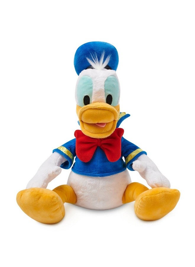 Disney store دونالد داك دمية ناعمة متوسطة من متجر ديزني الرسمي للأطفال، شخصية محبوبة بملمس زغبي وتفاصيل مطرزة، دمية ديزني مناسبة لجميع الأعمار. - Image 3