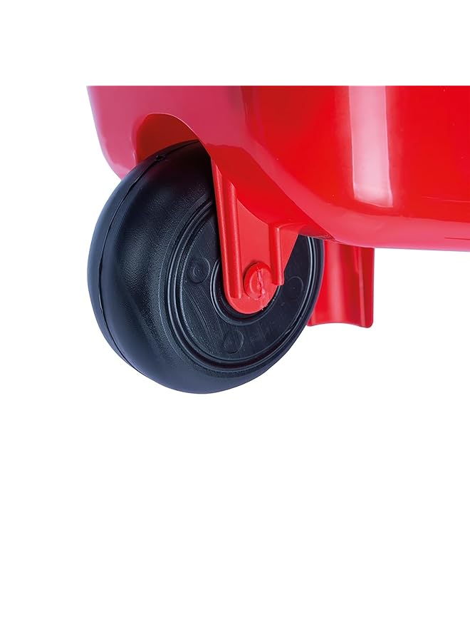 Dolu Wheelbarrow Beach Set Indoor & Outdoor Use (51*27*23 Cm) For Ages 3+ Years Old Red - Image 4