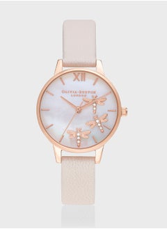 OB16GB01 Dancing Dragonfly Analog Watch