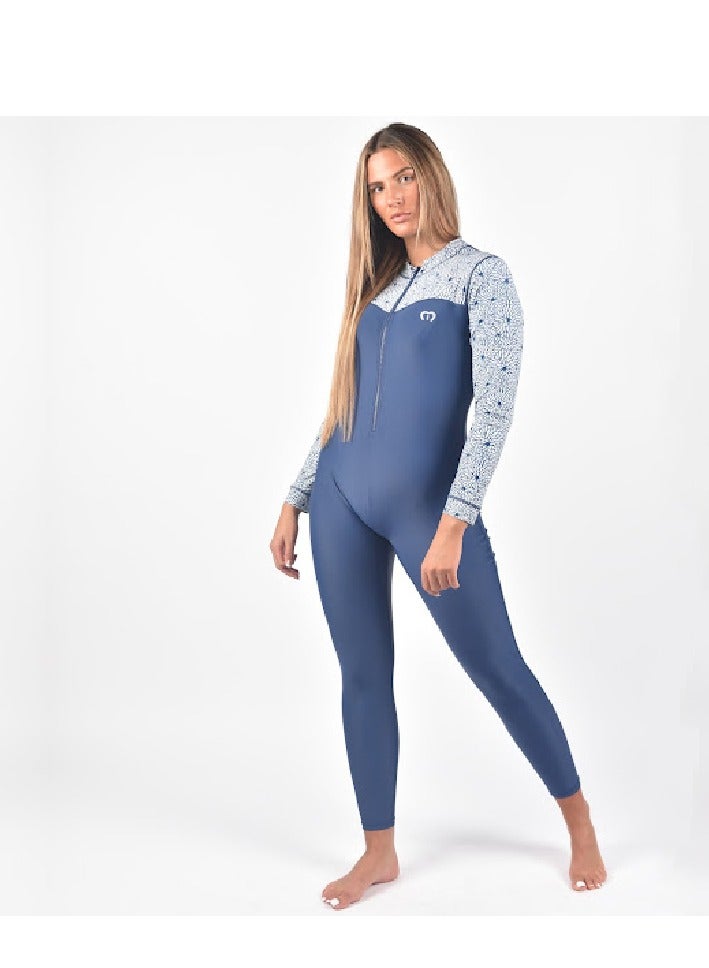 modestly active Long Sleeve/ Long Leg All-in-One Swimwear Suit Hollie Swimwear and Modest Swimwear - Image 3