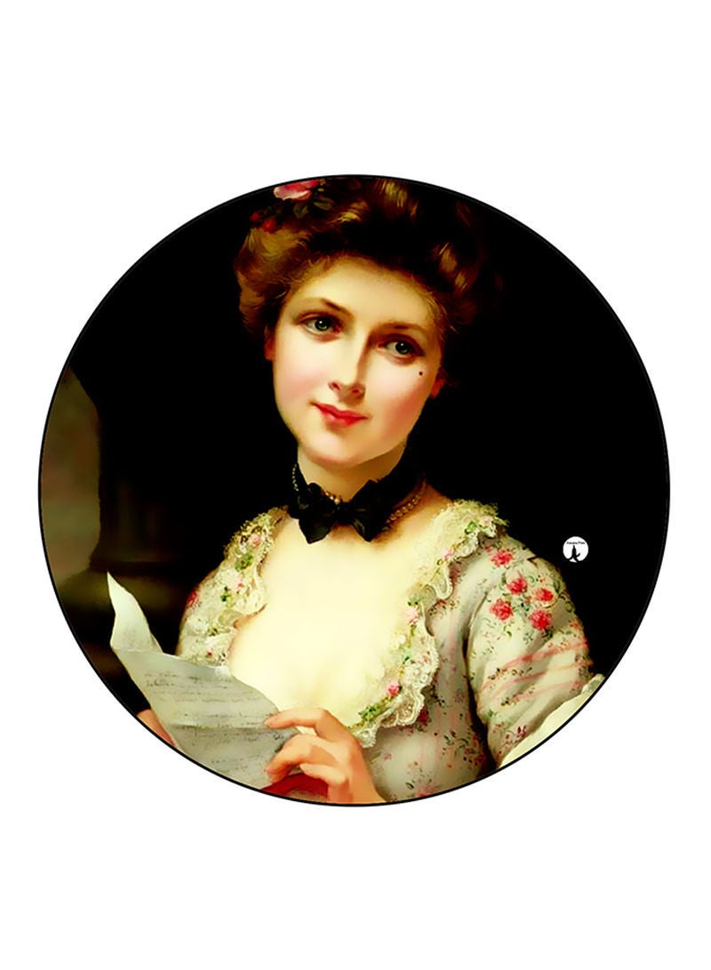 RKN Vintage Art Printed Fridge Magnet Multicolour - Image 2