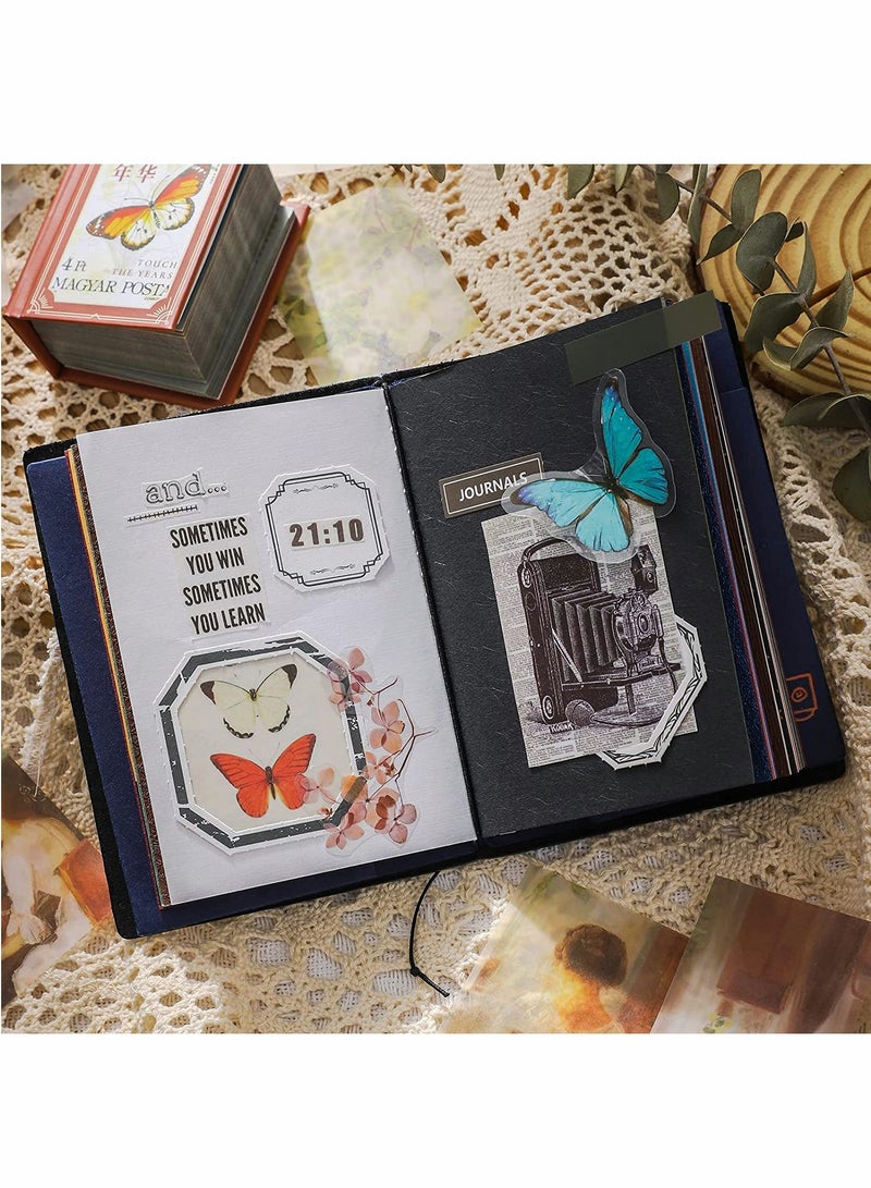 SYOSI 400Pcs Vintage Handbook Sticker(Nature) - Image 5