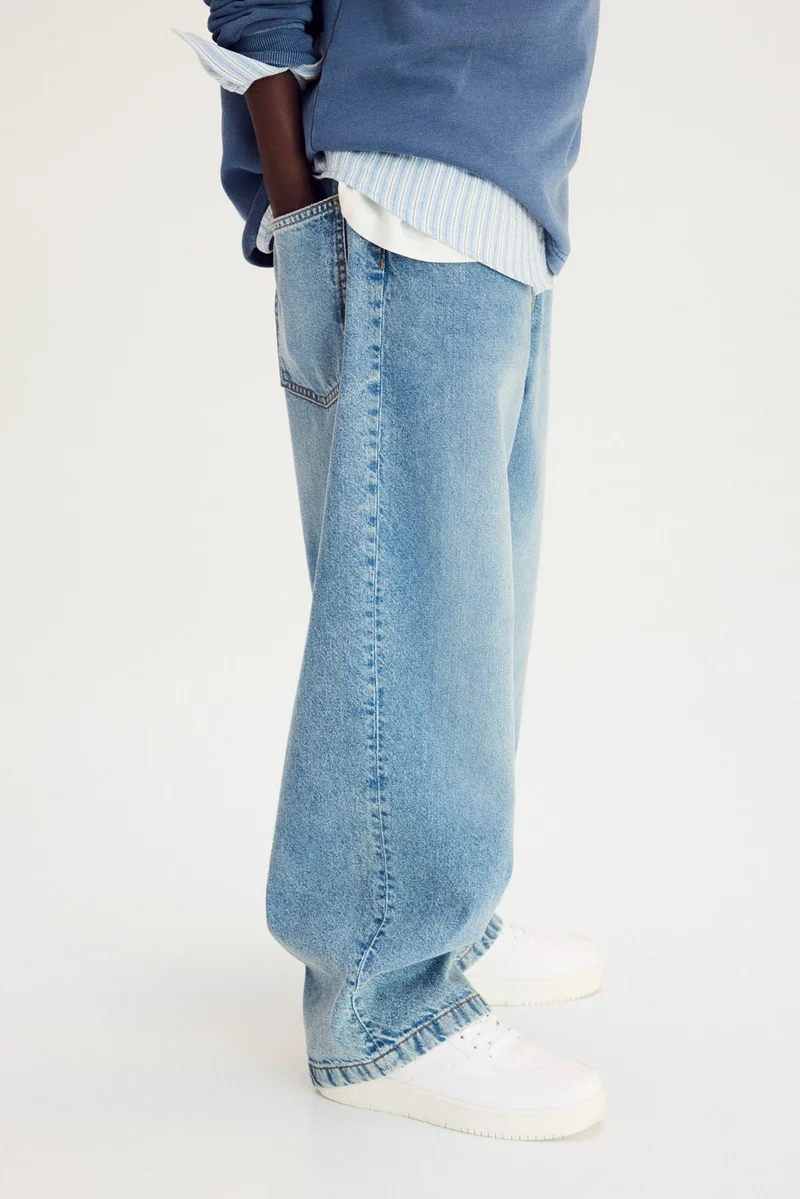 H&M 2-pack Baggy Fit Jeans