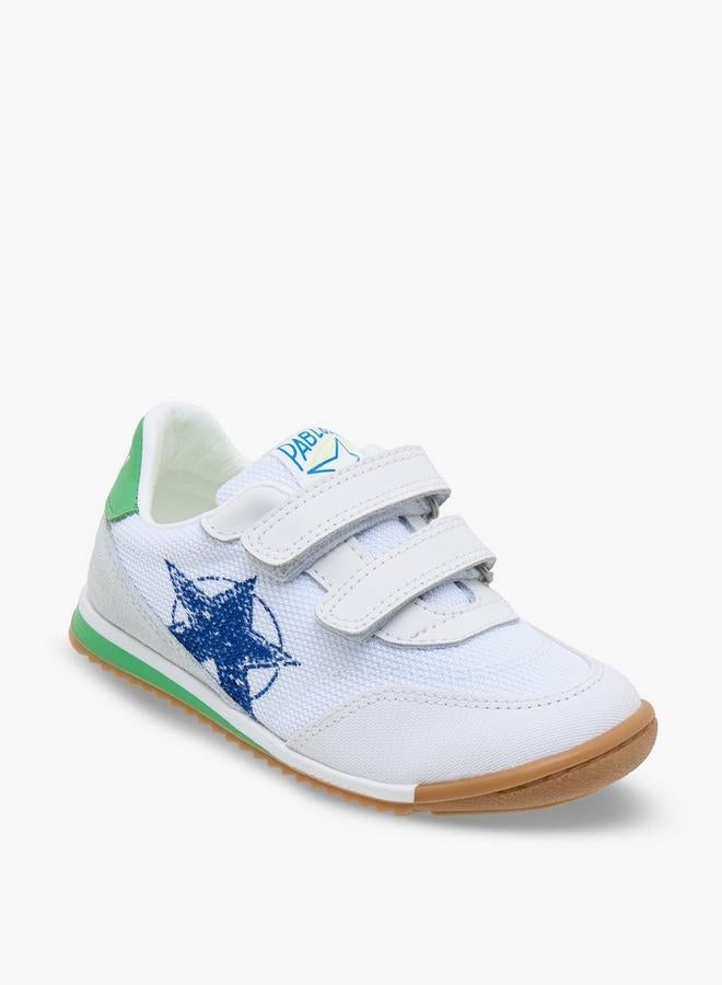 Pablosky Sports Shoes With Hook & Loop Closure, Logo Print - Image 2