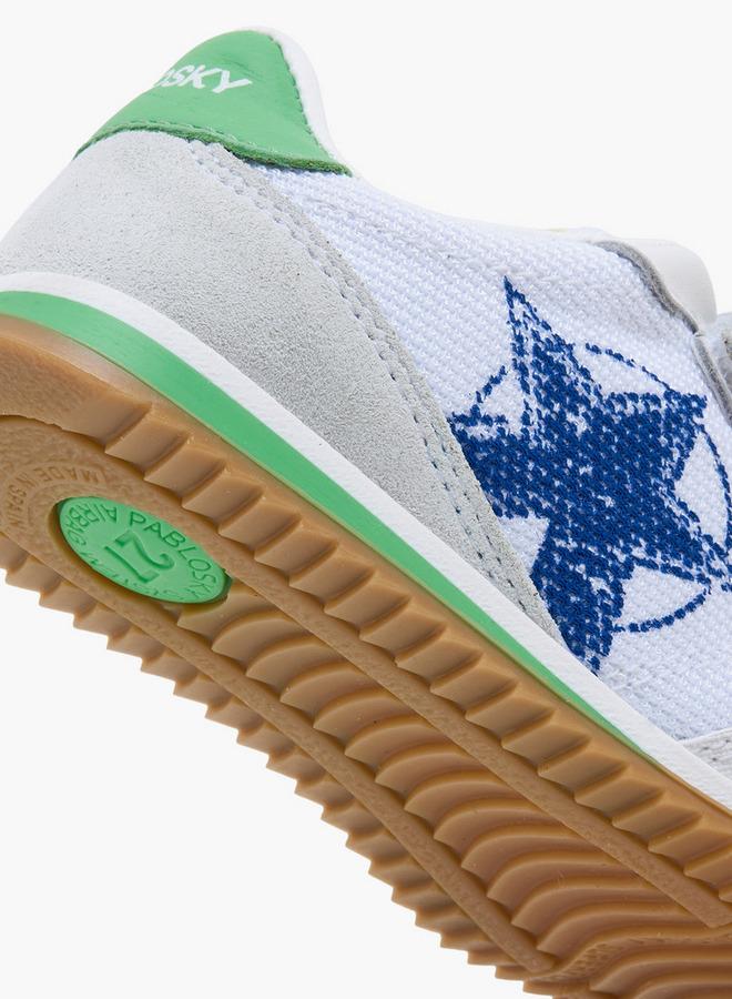 Pablosky Sports Shoes With Hook & Loop Closure, Logo Print - Image 5