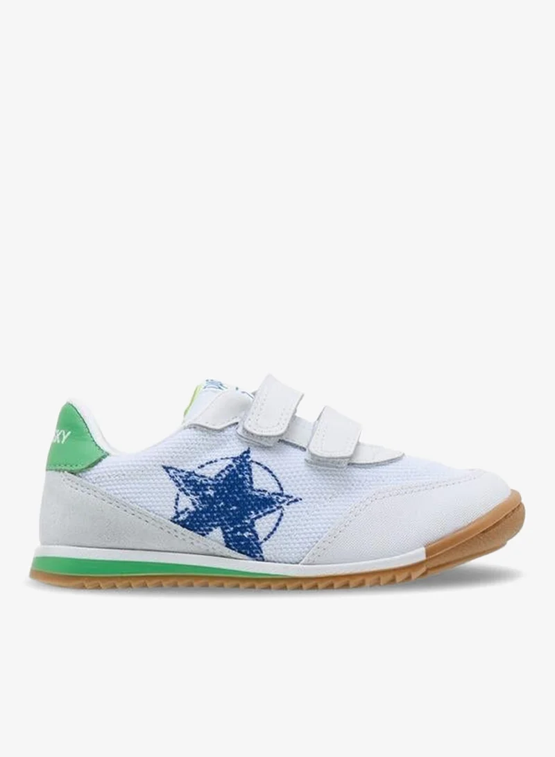 Pablosky Sports Shoes With Hook & Loop Closure, Logo Print