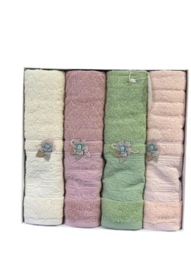 Luxury 100% Cotton Towels – Soft, Absorbent & Perfect for Daily Use 