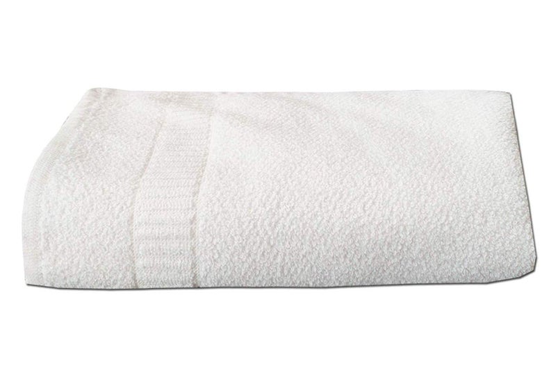 Kuber Industries Cotton Bath Towel 400 GSM (2 Pieces, White) - Image 2