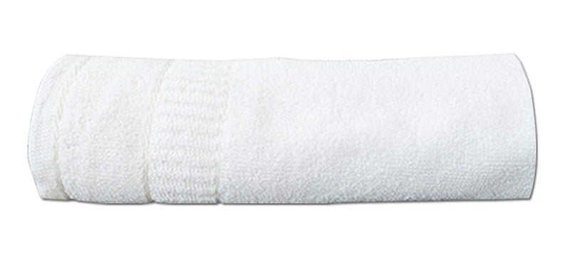 Kuber Industries Cotton Bath Towel 400 GSM (2 Pieces, White) - Image 3