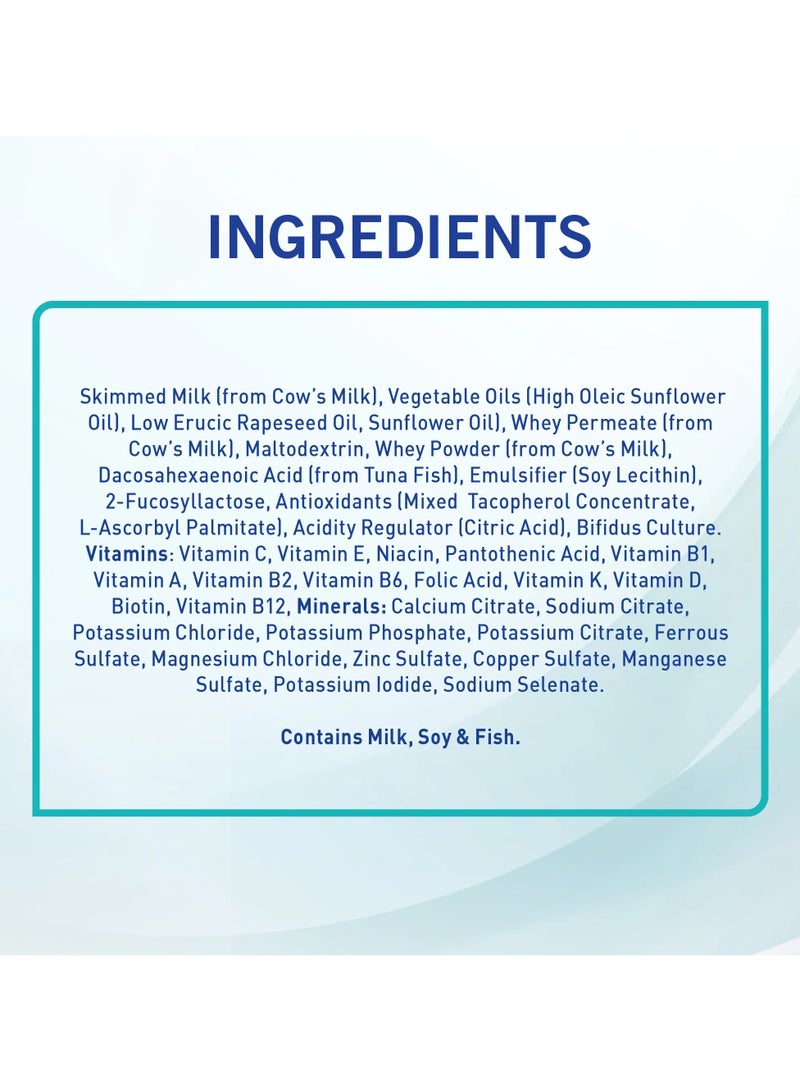Nan Nan infant formula, a formula for child growth based on cow’s milk, stage no. (3), 800 gm for children from one to three years. - Image 2