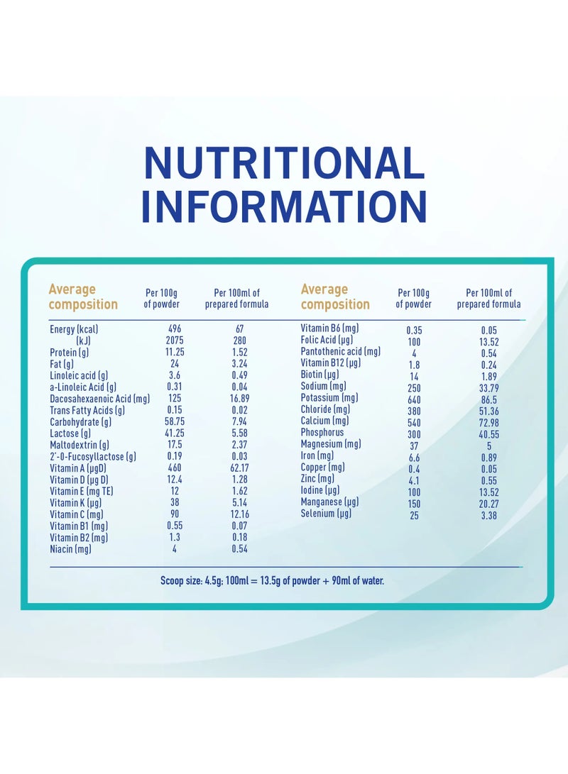 Nan Nan infant formula, a formula for child growth based on cow’s milk, stage no. (3), 800 gm for children from one to three years. - Image 3