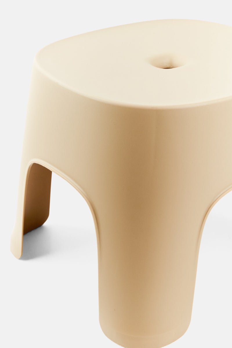 Muy Mucho Plastic Bathroom Stool, Grey  - Image 3