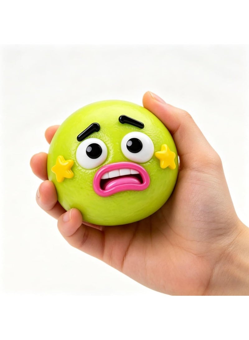 New Smushers Squishy, Smushers Face Squishy, Curiosities Smusherr Dog Face Swap Squishies, Cute Slow Rise Sensory Fidget Toy, Stress Relief Toys Stretchy Squeeze Toys for Birthday Party Gift (Cyan) - Image 3