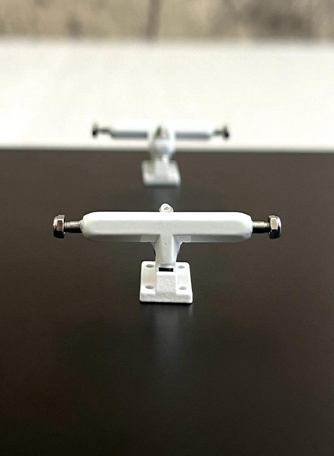 NOAHWOOD Pro Fingerboard 34mm 666Hex Truck (34mm White) - Image 2