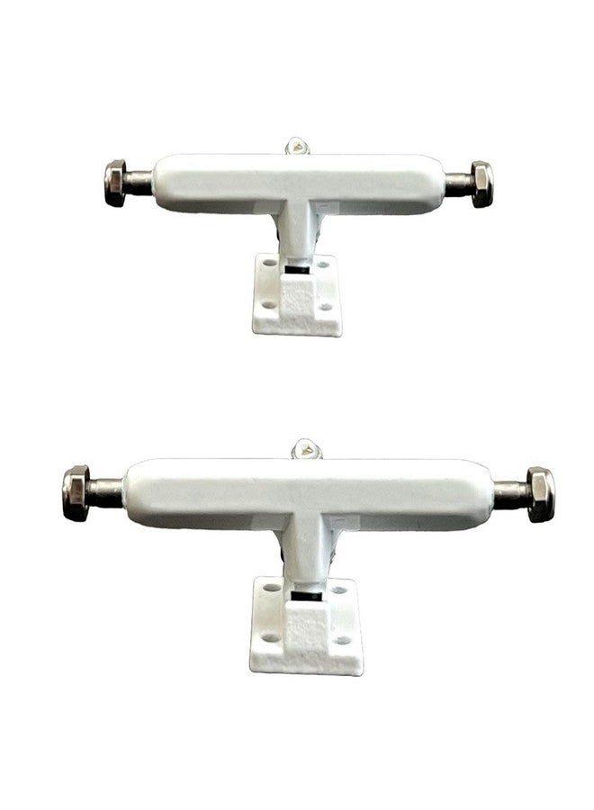NOAHWOOD Pro Fingerboard 34mm 666Hex Truck (34mm White) - Image 1