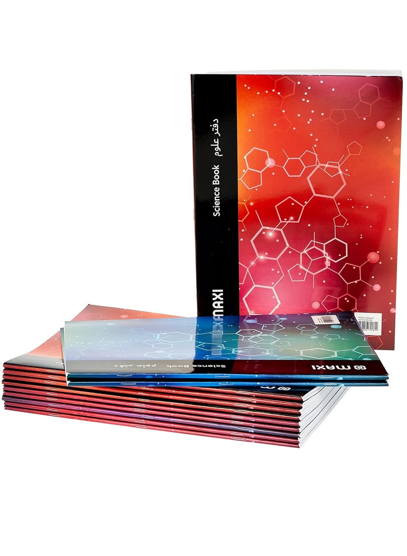 كتاب علوم مقاس A4 بألوان متنوعة