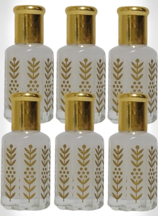 6 Pieces White Musk 12ml
