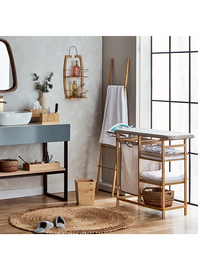 Home Box Natura Bamboo 2-Tier Shower Caddy 27 x 61 x 16 cm  - Image 5