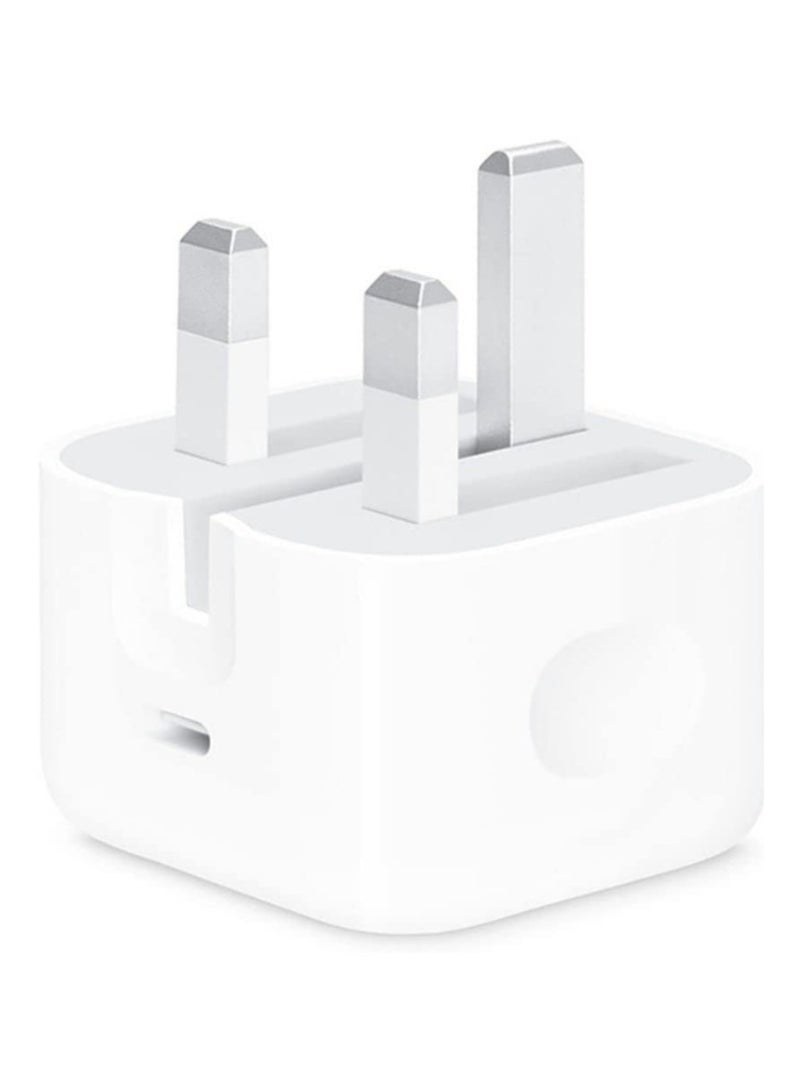 ELTRAZONE Type C Fast Charger PD 20W Power Adapter for iPhone 13 12 11 14 Series Plug PD Power Adapter Wall Plug Compatible with iPhone 14 13 13pro 12 Pro Max 12 Mini SE White  - Image 2